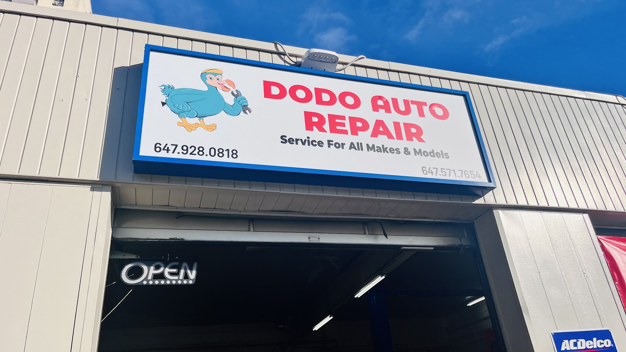 Dodo Auto Repair storefront on Dixon Road